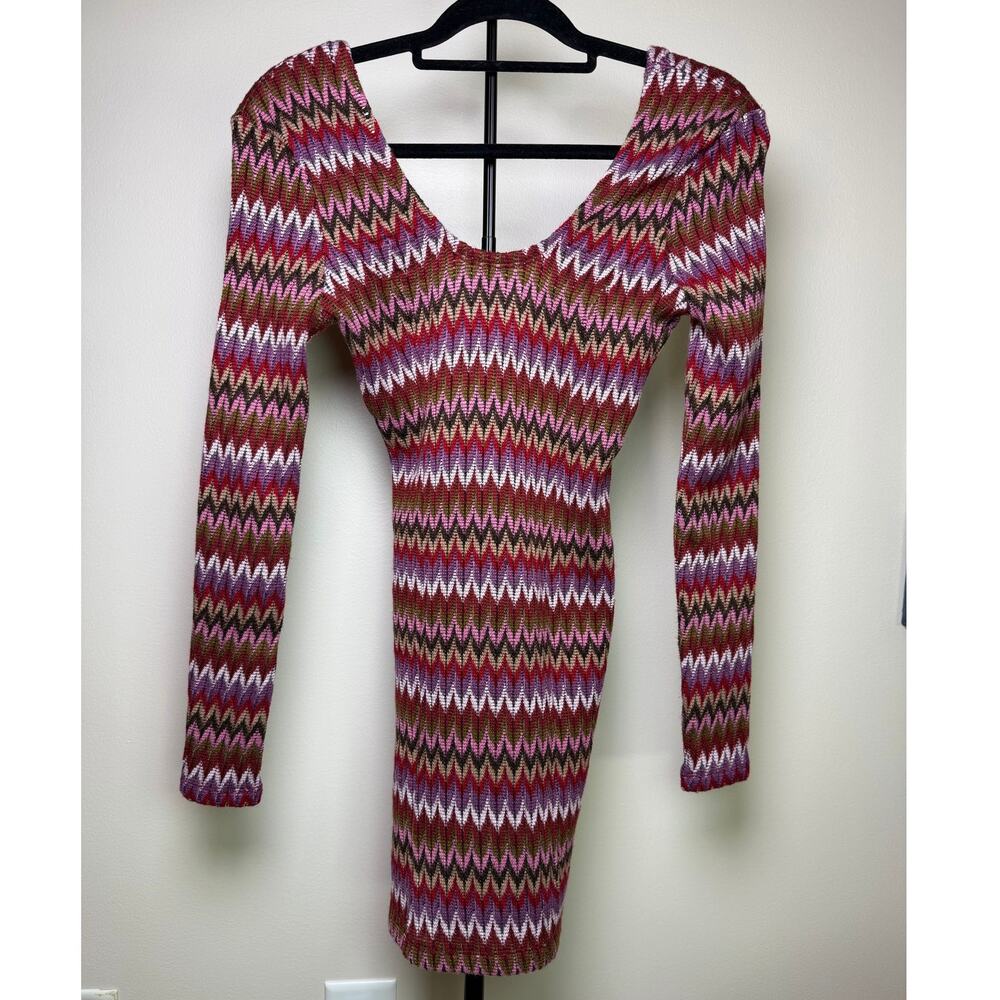 Lovers and Friends Knit Long Sleeve Mini Dress Size Small